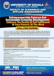 DOUALA FSEGA CONFERENCES - NCCE Nigeria entrepreneurial training